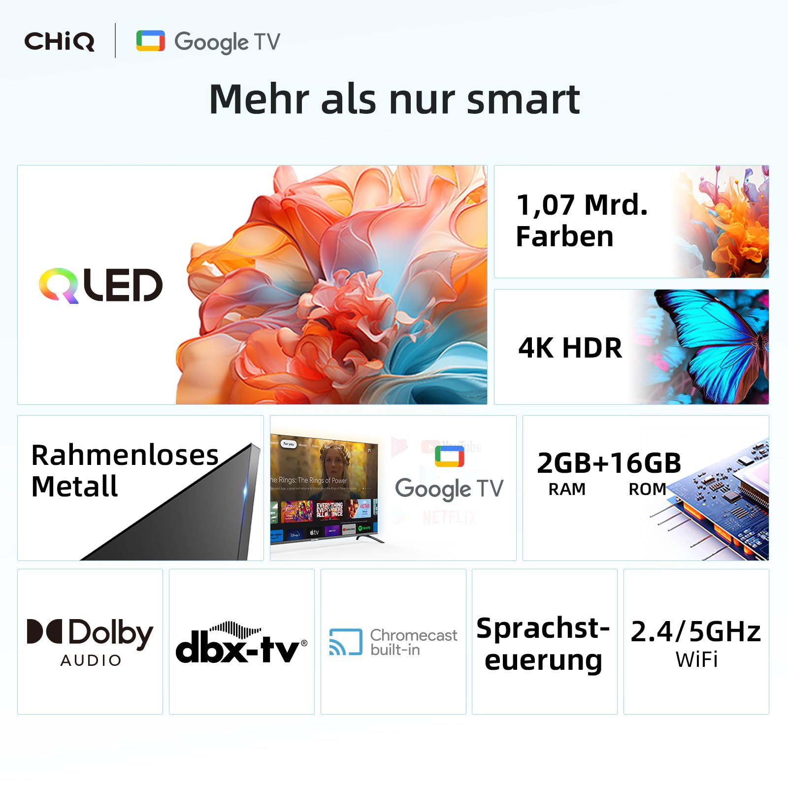 Chiq U55QM8E QLED TV 55 Zoll – Bild 4