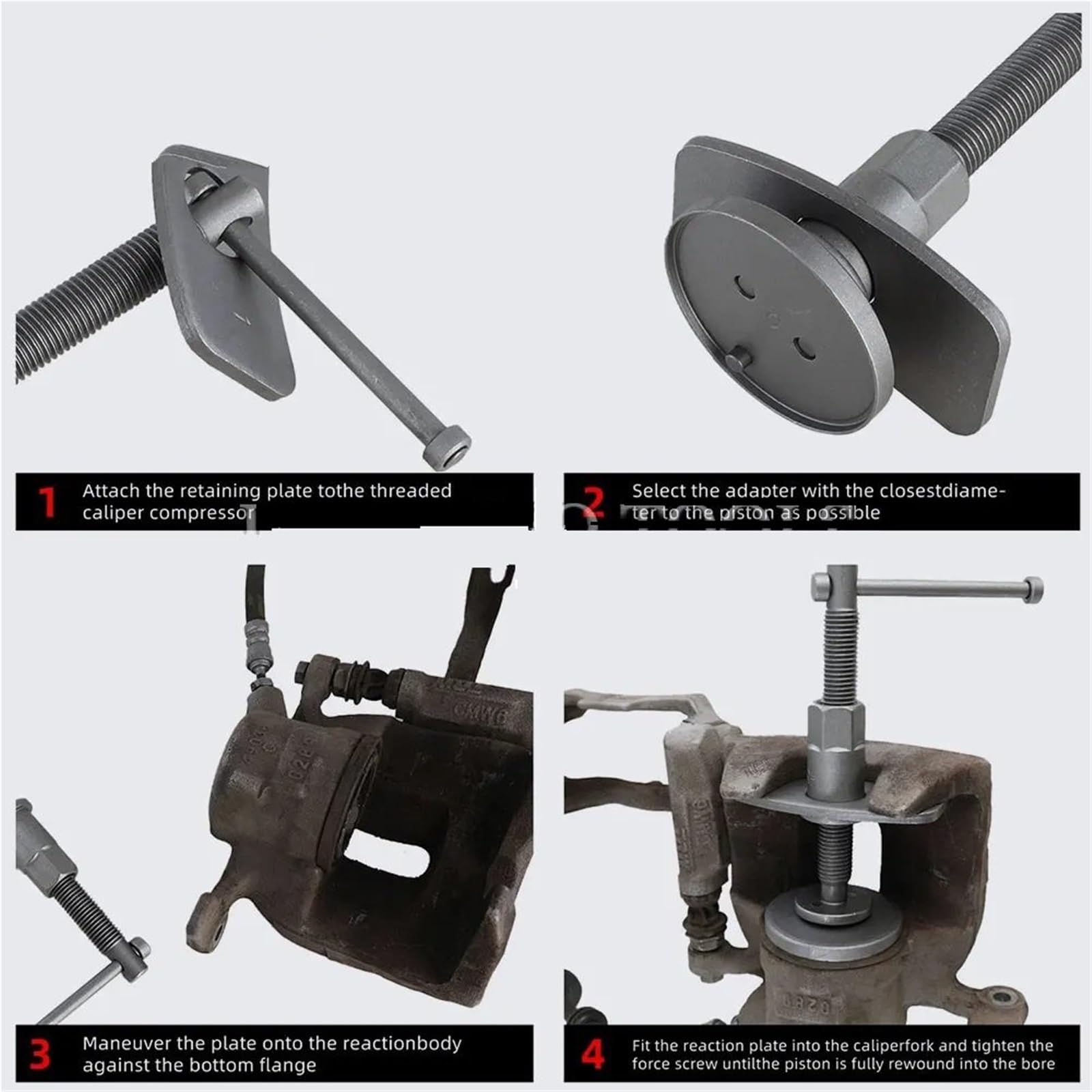 alicates de resorte de freno Juego De 12 Herramientas Universales Para Pinzas De Freno De Disco De Coche, Pistón De Freno Trasero, Para Reparación De Automóviles Y Garajes. piston calibre freno