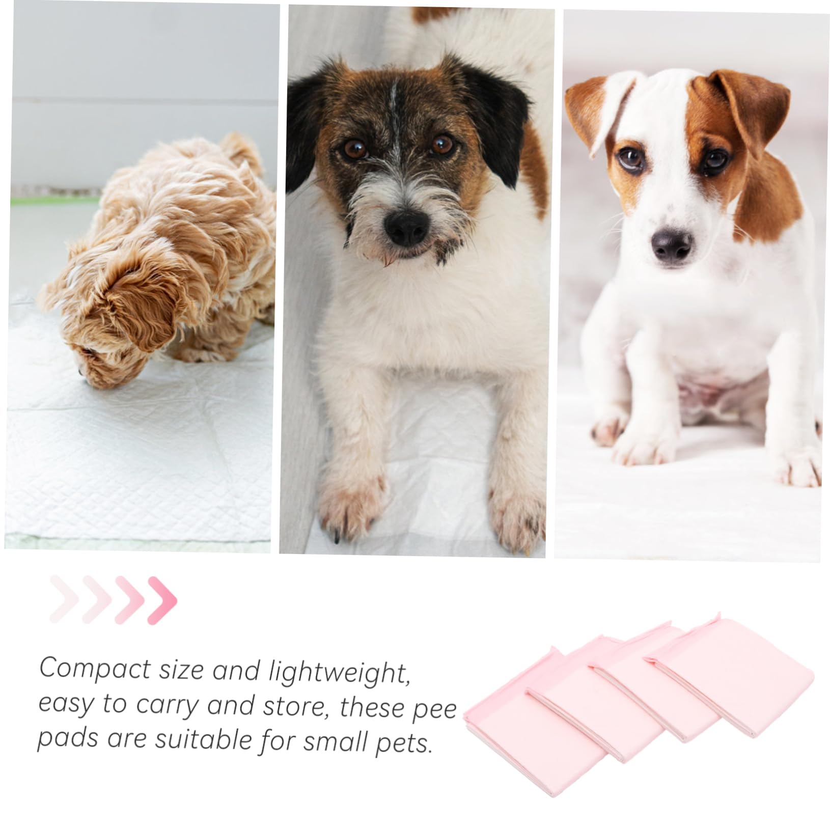 100piezas Empapadores Desechables para Entrenamiento De Mascotas Super Absorbentes y Antideslizantes Almohadillas Impermeables para Perros y Gatos para Adiestramiento Casa