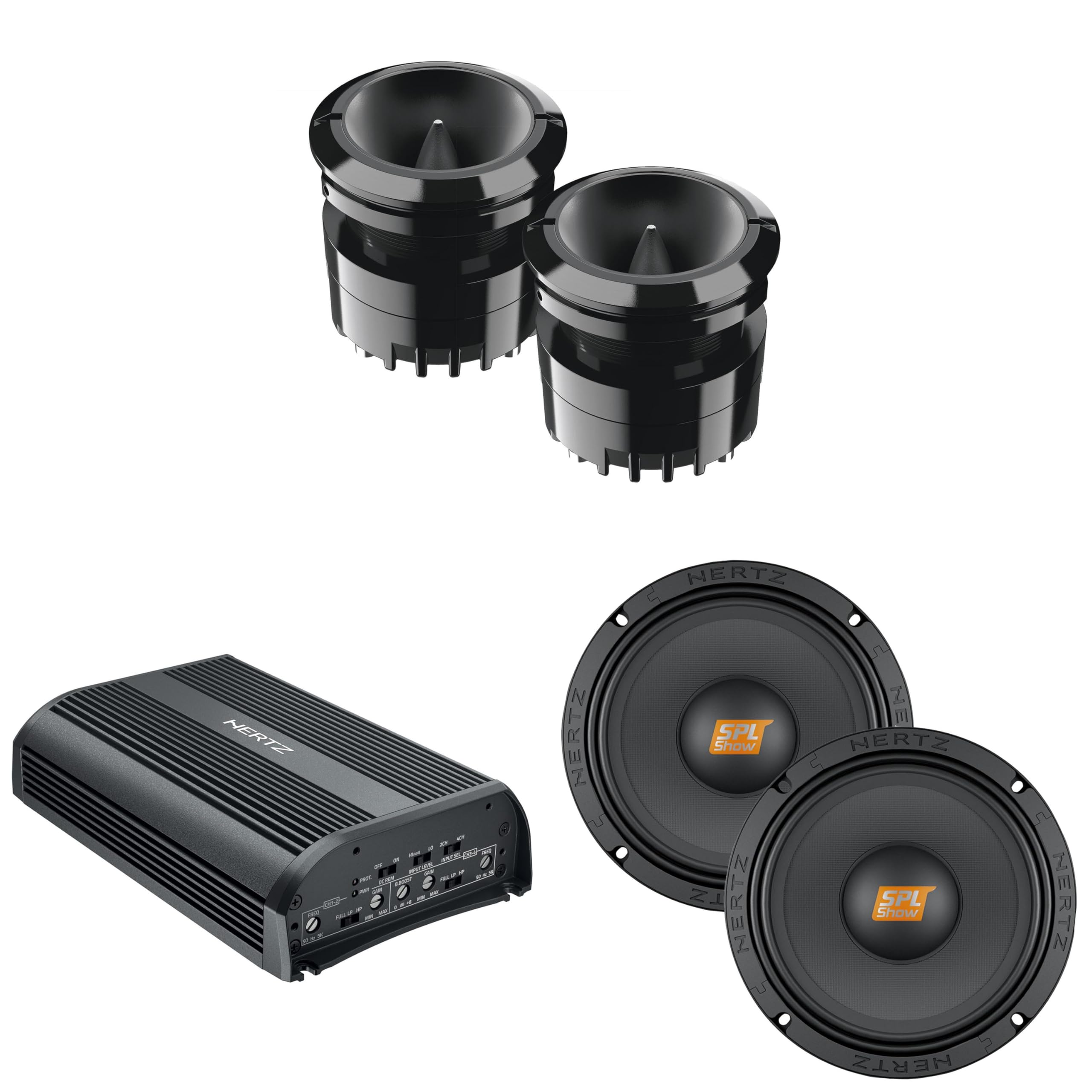 音響プロセッサー 4チャンネル Amazon.com: Hertz SP 4.900 D-Class 4 Channel Amplifier with 1 Pair