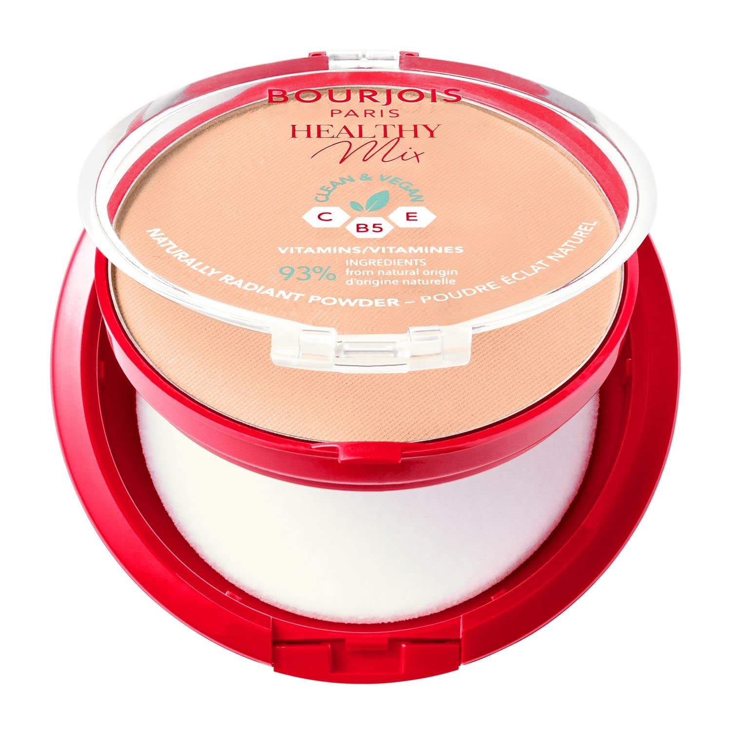 Bourjois Healthy Mix Clean Puder, 02 Vanilla, 11 g