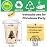 Aatriet 16 oz Christmas Cups Plastic Coffee Cups with Lids, Christmas Cup Disposable 25 Sets, Xmas holiday Party Supply for Iced Coffee & Drinks, To Go Cups