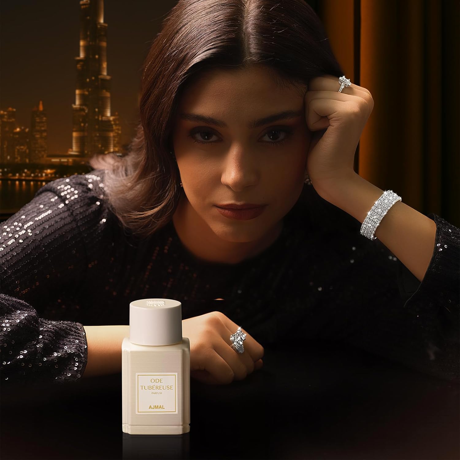 Ajmal Ode Tubéreuse Eau de Parfum for Women – 3.4 fl oz Oud Marquis Luxury Premium Floral Woody Perfume | Long Lasting French Fragrance | Made in France & Crafted in Dubai | Exclusive for USA - Image 5