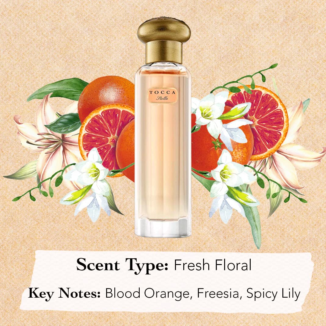 Tocca Women's Perfume, Stella Fragrance, 0.68 oz. (20 ml) - Fresh Floral, Blood Orange, Freesia, Spicy Lily - Image 4
