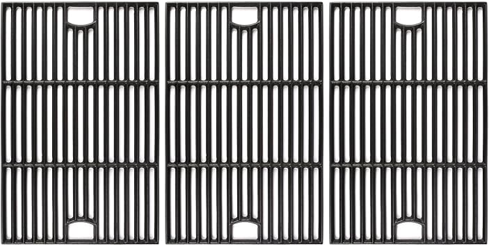 Hisencn 17 Inch Grill Grates for Nexgrill 720-0896/720-0898, 3 Pack