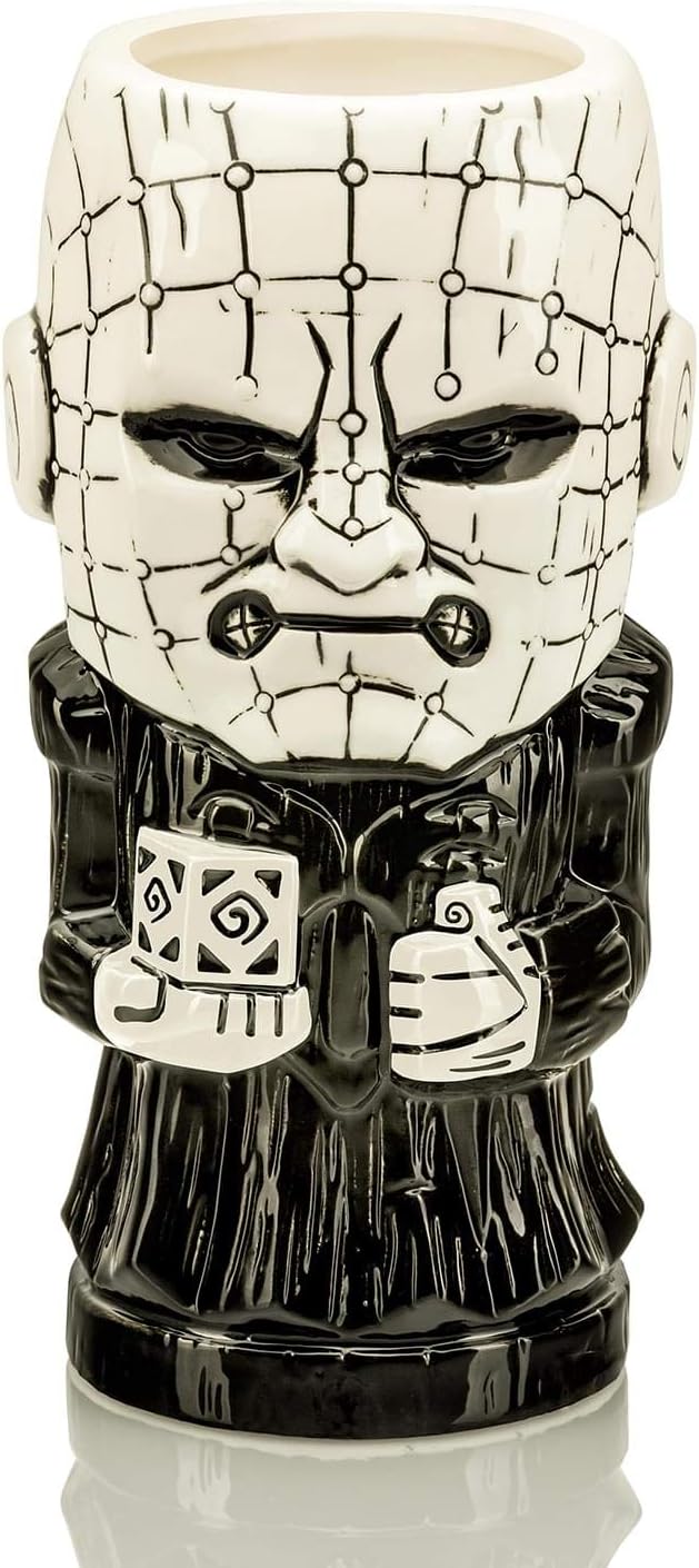 JUSTSWAGDDEEFF Hellraiser Geeki Tikis Pinhead Mug | Ceramic Tiki Style Cup | Holds 26 Ounces