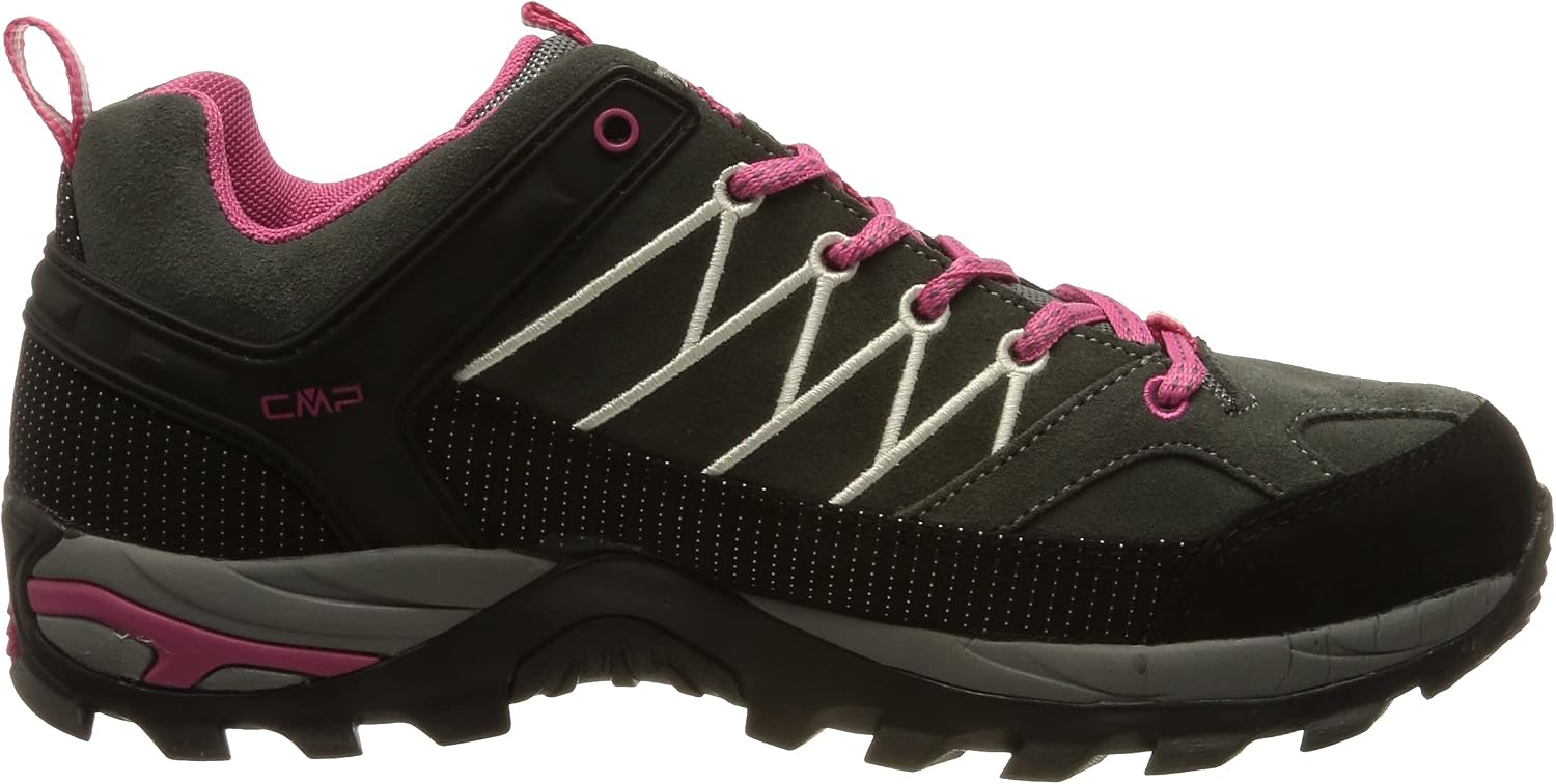 CMP Women's Rigel Low Wmn Shoe Wp Trekking & Hiking Shoes, Grey Corallo, 5 Women