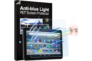 TiMOVO 2 Pack Blue Light Screen Protector for All-New Fire 7/7 Kids Tablet (2022 Release)