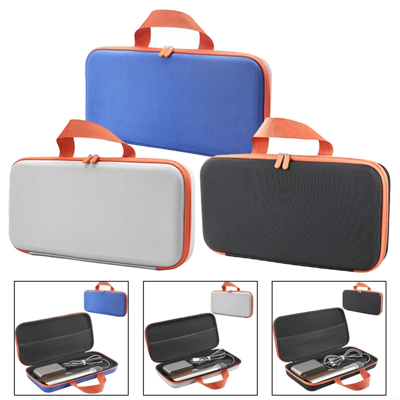 Custodia in EVA per Dyson Airstrait HT01, borsa portatile per piastra (blu)