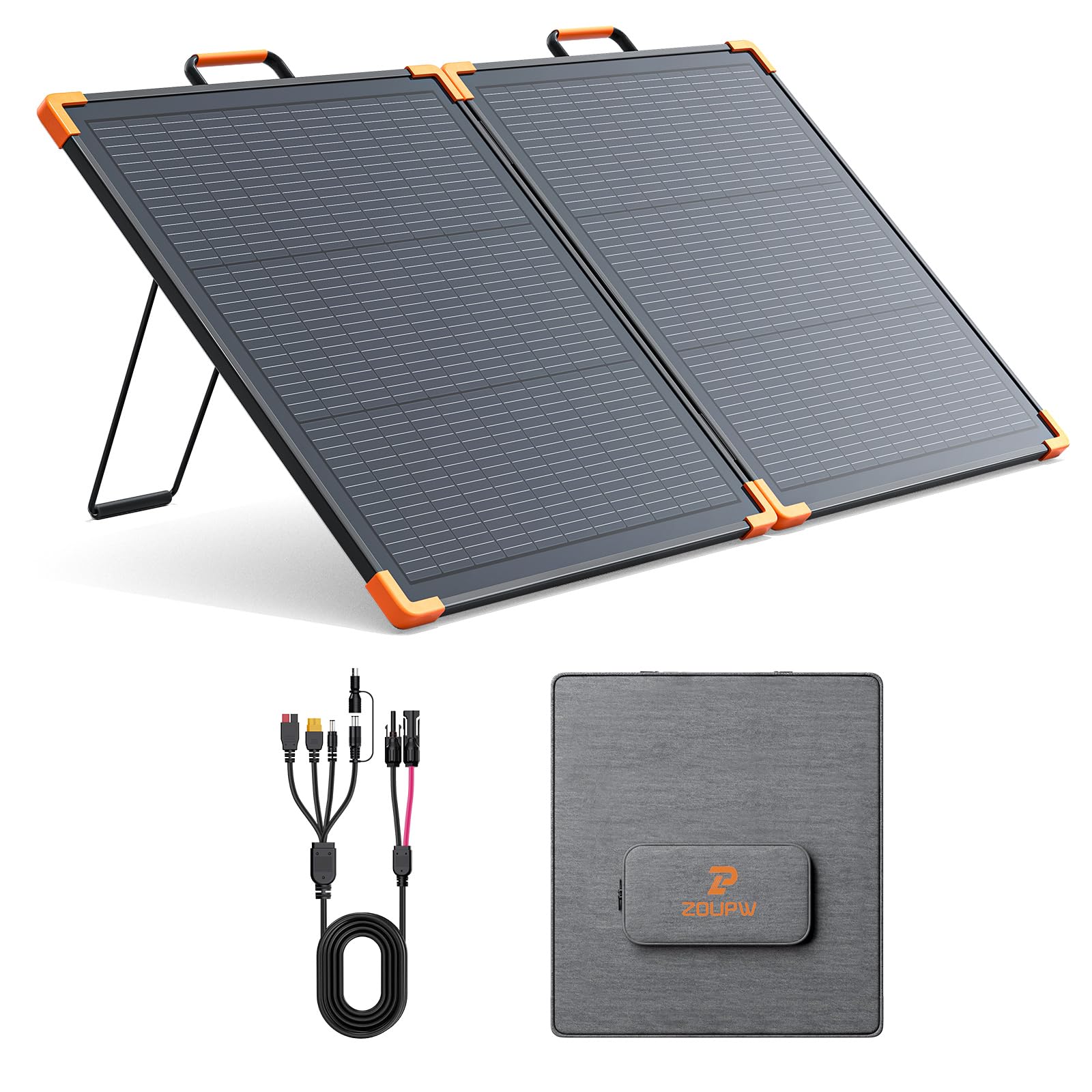 Amazon.com: ZOUPW 110W Bifacial Portable Solar Panel, N-Type 16BB