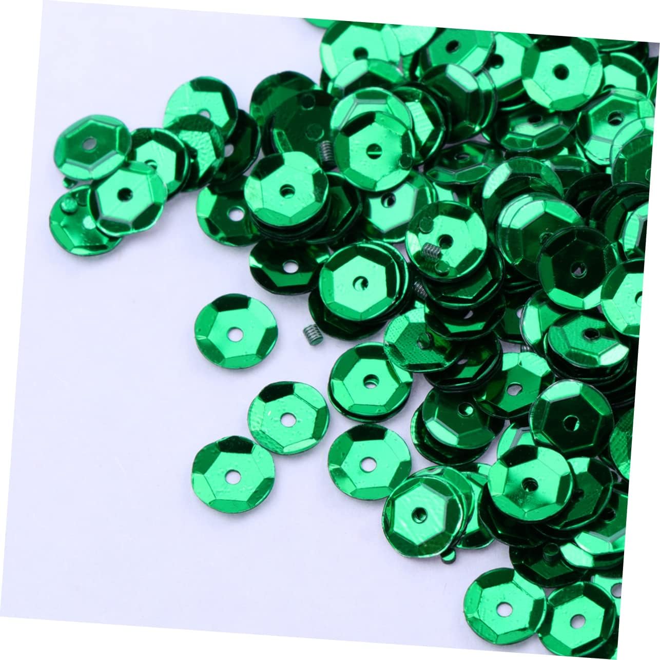 Tofficu 28packs Colorful Craft Sequins Shiny for Arts Crafts Projects Decoration for Scrapbooking Boys and Girls