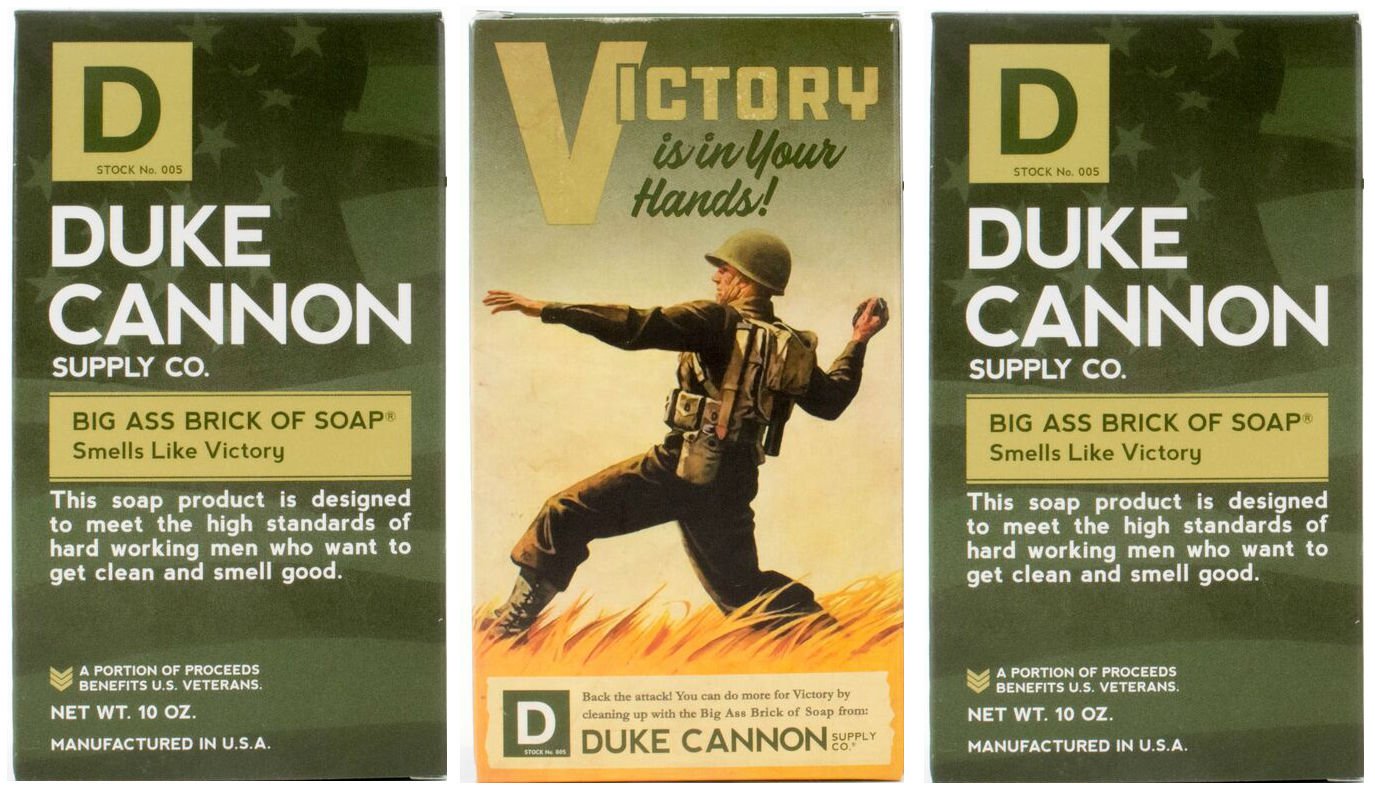 Buy Duke Cannon Supply Co. Big Ass Brick of Soap Bar for Men WWII