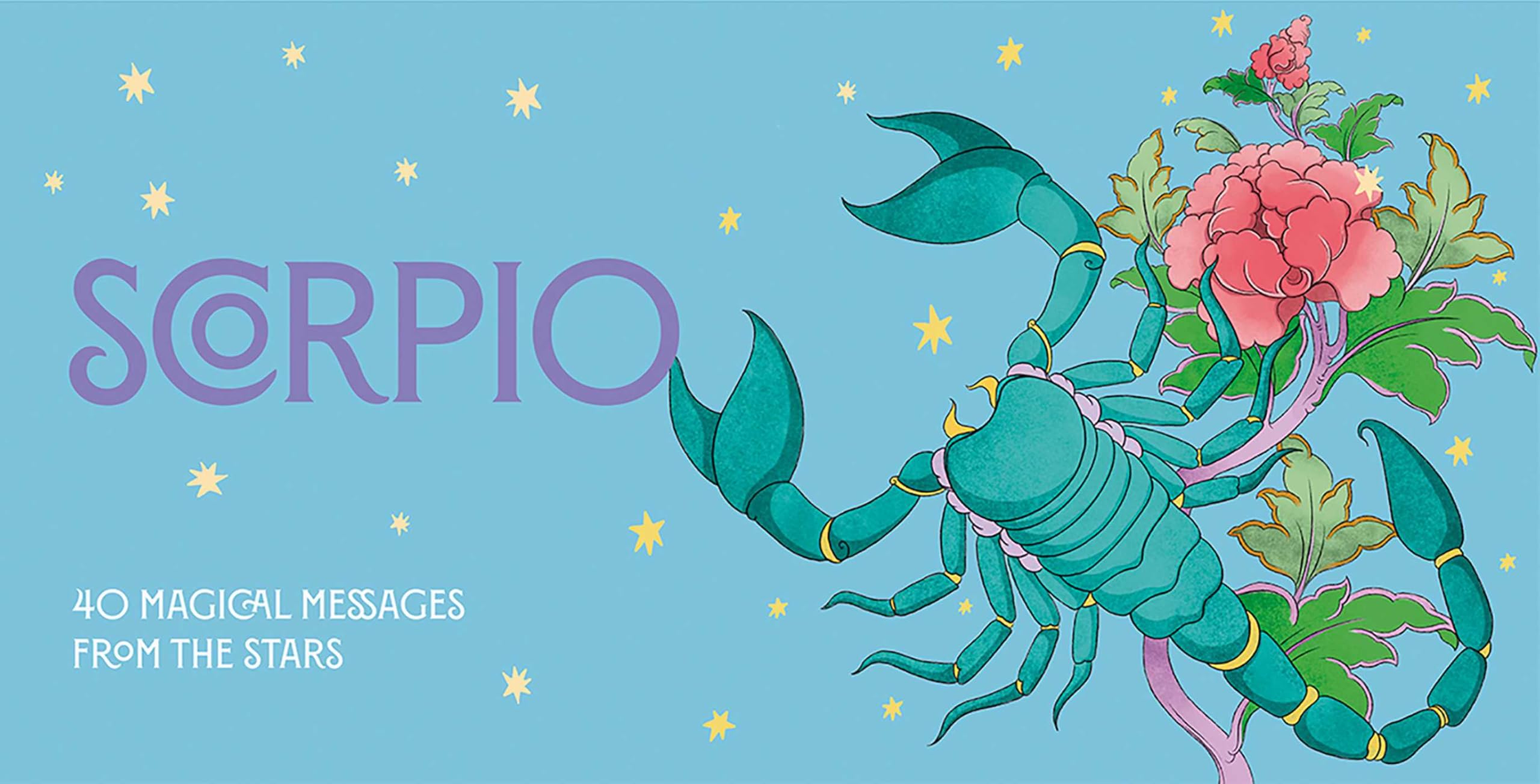 Scorpio Pocket Zodiac Cards by Ginny Chiara Viola 9781590035665