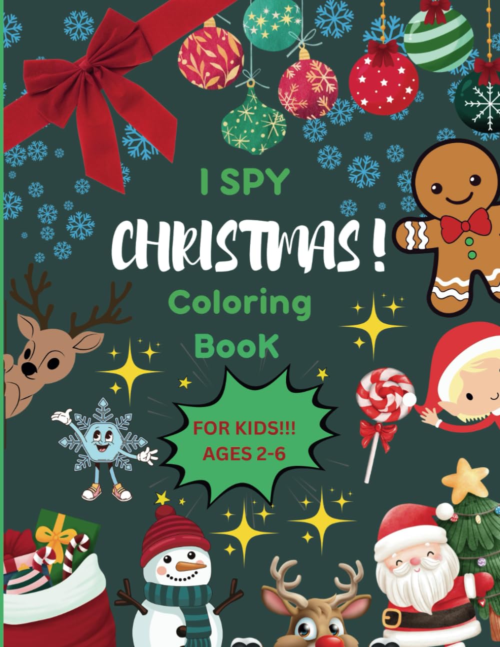 I Spy Christmas: Coloring Book (I SPY SERIES)