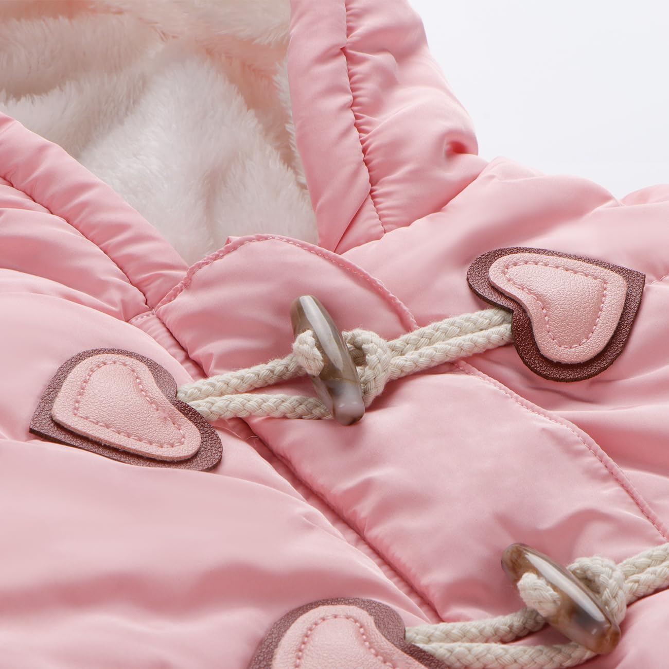 Mono de Nieve para niños pequeños Traje de Nieve cálido para el Aire Libre de Invierno para bebés recién Nacidos botón de Cremallera Gruesa Mono cálido para Exteriores