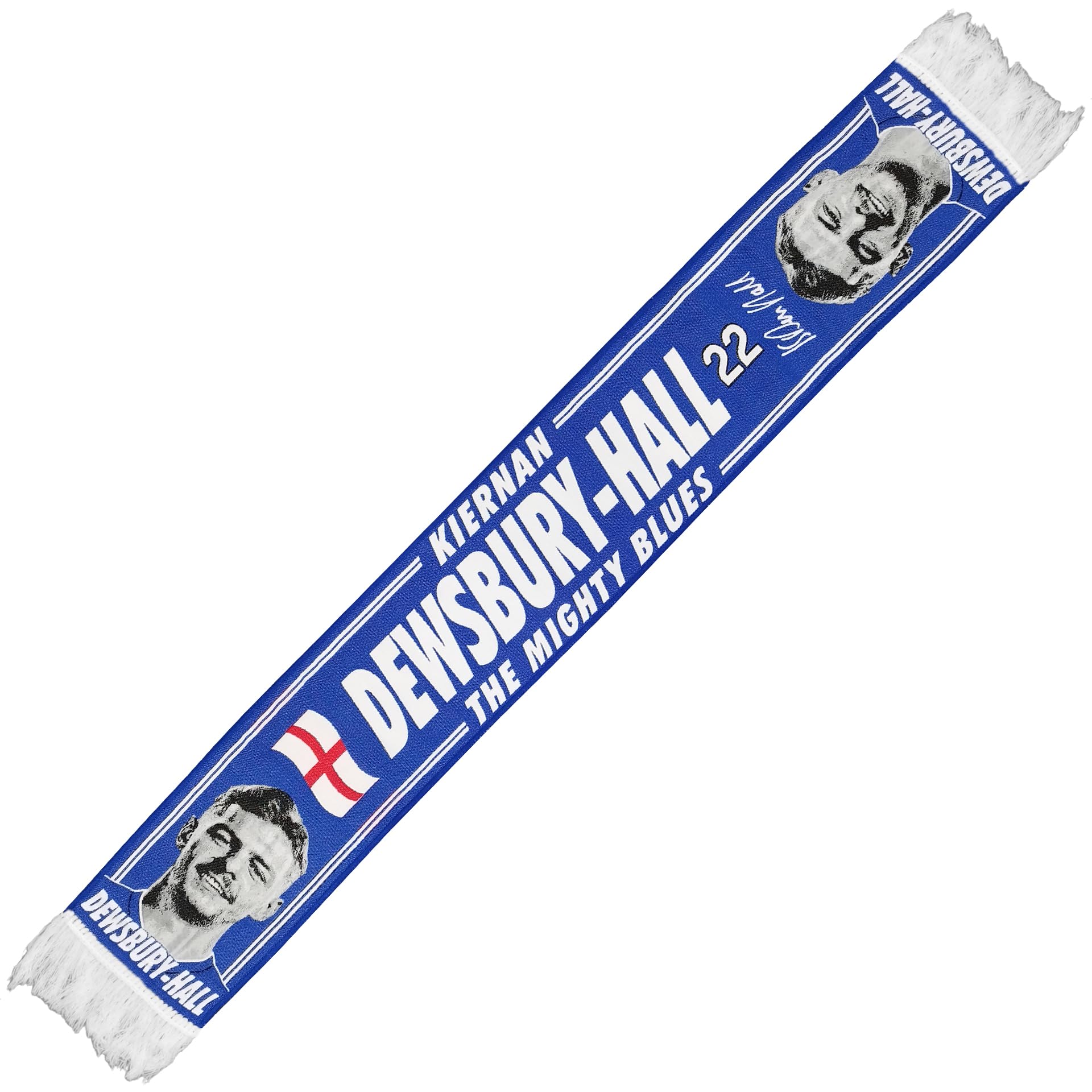 Partisan Super Blues Scarf Dewsbury-Hall HD