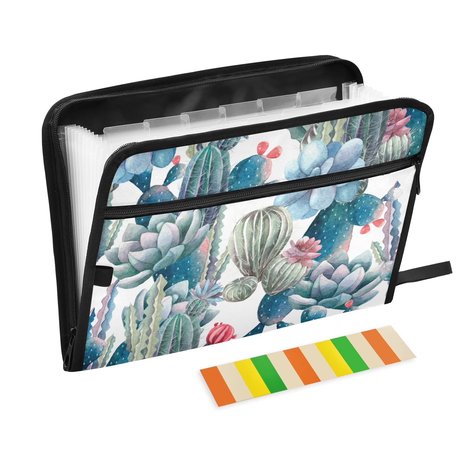 Lisa Frank Trapper Keeper Vintage Cactus Expandable File Folder - 13 ...