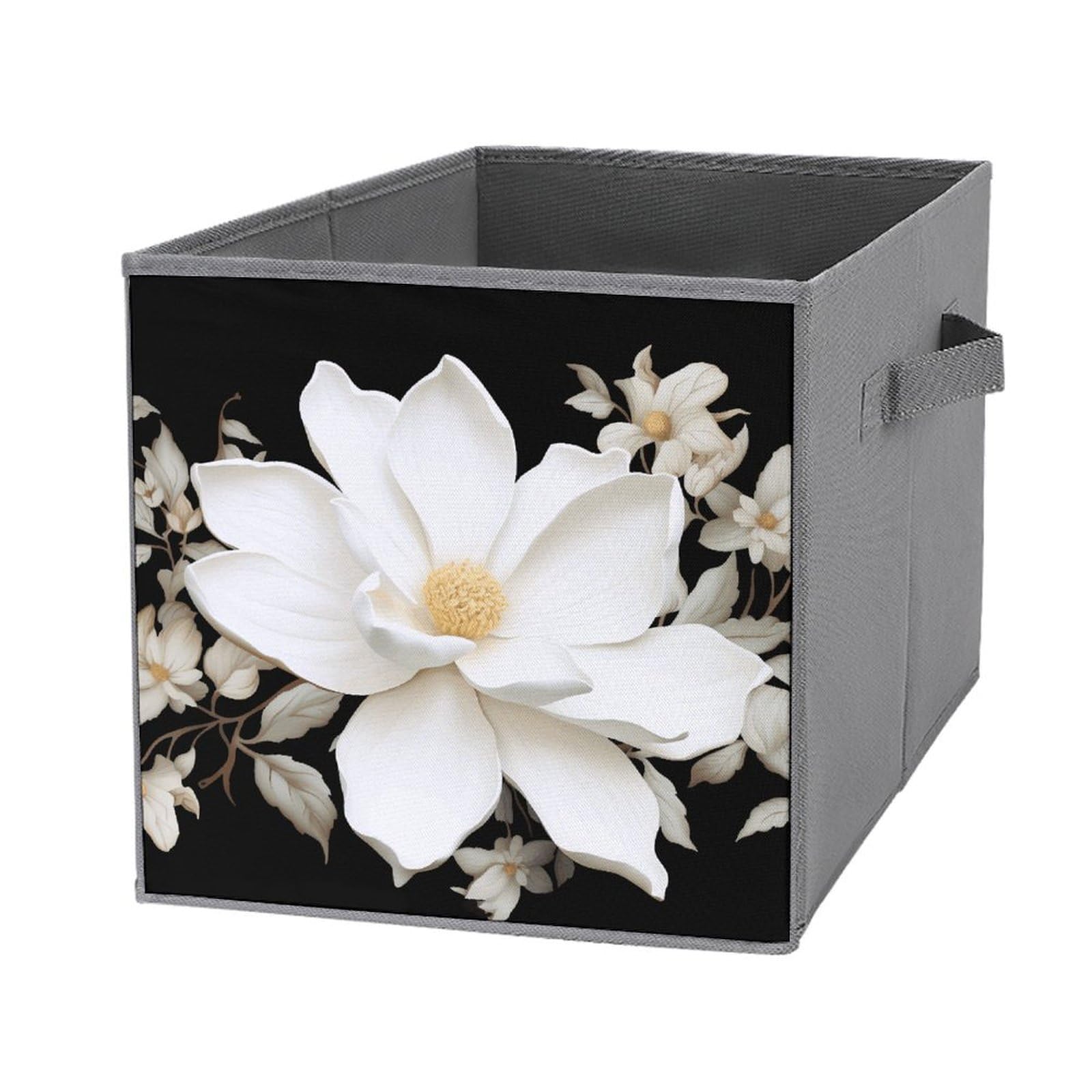 Boîtes de rangement empilables au motif floral pour sublimer le dressing