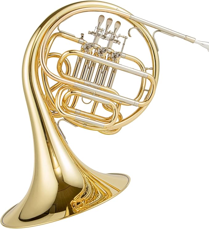 AUROSUS AHR812 Single French Horn Gold Lacquer Student