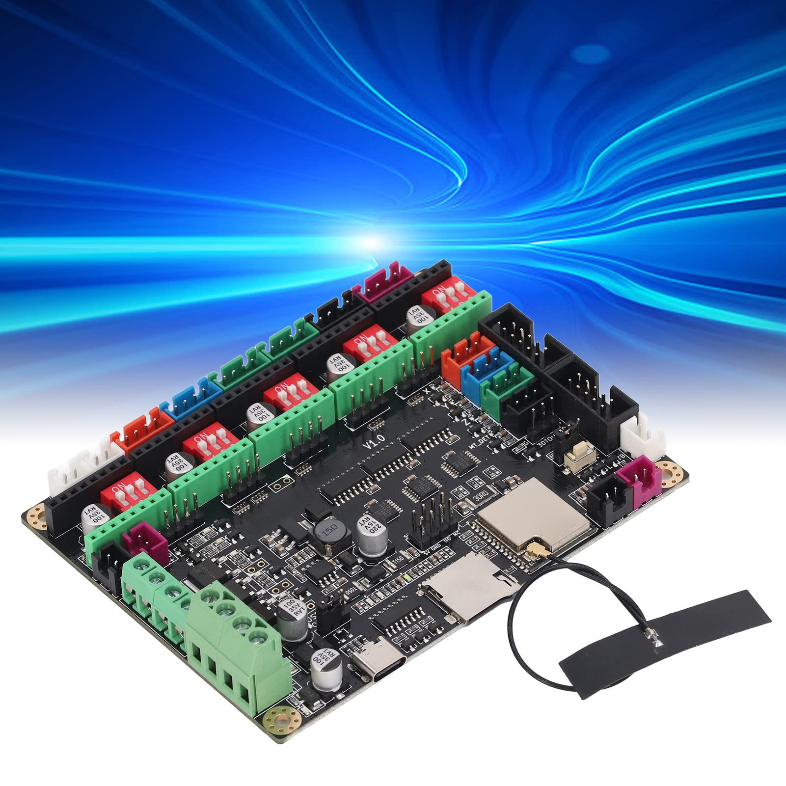 Carte de Contrôle Principale D'imprimante 3D avec ESP32 WIFI et MCU 240 MHz pour MKS TinyBee MINI12864