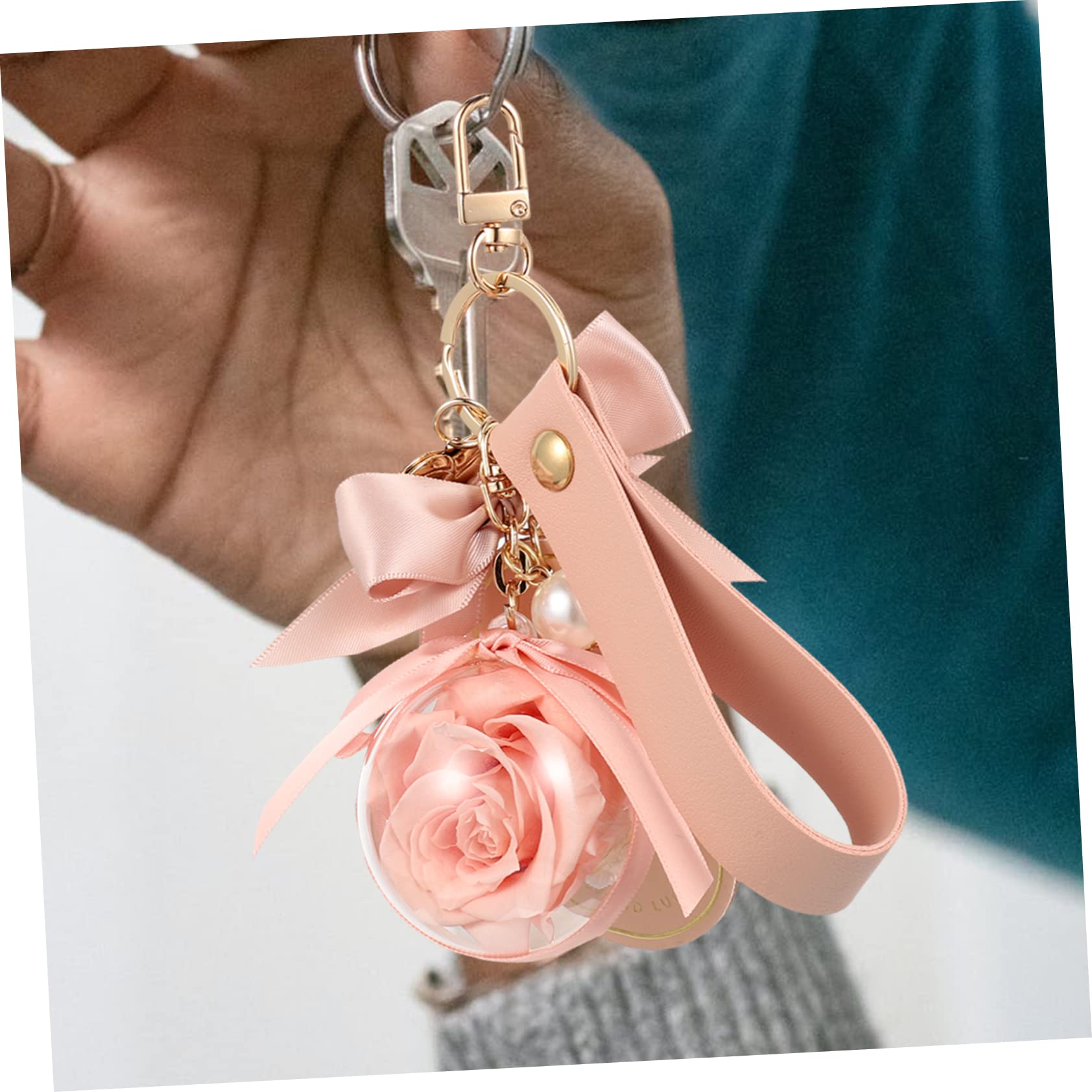 3stücke Schlüsselanhänger Mit Ewiger Dekorativer Taschenanhänger Für Handtaschen Und Schlüsselbund Leicht Und Praktisch Für Gelegenheiten