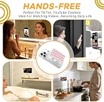 [5 PCS] Adhesive Suction Phone Sticky Grip Holder for Selfies, Videos