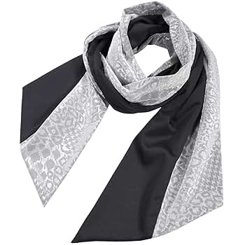 old L.G.B. ロングシルクストール 大判 ドクロ柄 総柄 名作 豹 old L.G.B. ロングシルクストール 大判 ドクロ柄 総柄 名作 豹