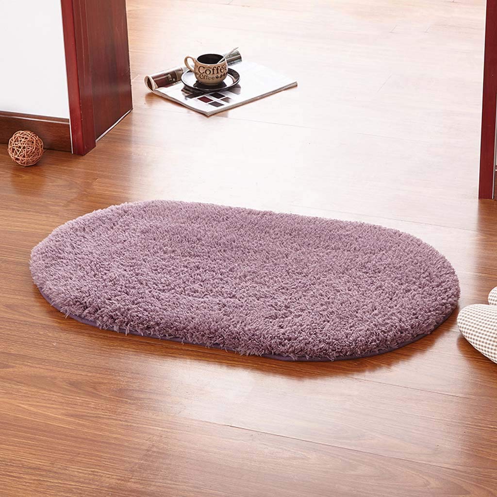 Tapis de bain cuisine doux de forme ovale pour votre douceur