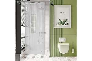 AmazerBath Stall Shower Curtain: The Ideal Walk-In Solution