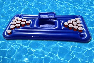 Itonash Gioco Gonfiabile Beer Pong Da Testa, Per Festa In Piscina E Divertimento Estivo, 40 Cm, Nero