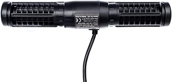 Jebao SCP-70 Sine Cross Flow Pump Wave Maker with Controller, Black
