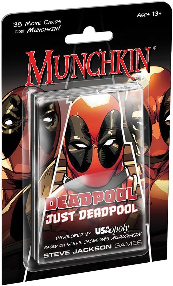 USAOPOLY Deadpool Munchkin Card Game