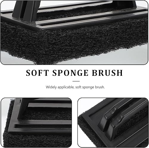 Miniatura 3 de Luxshiny 3 piezas de cepillo de parrilla raspador de plancha resistente estropajo almohadilla de limpieza de plancha para parrillas de gas de carbón