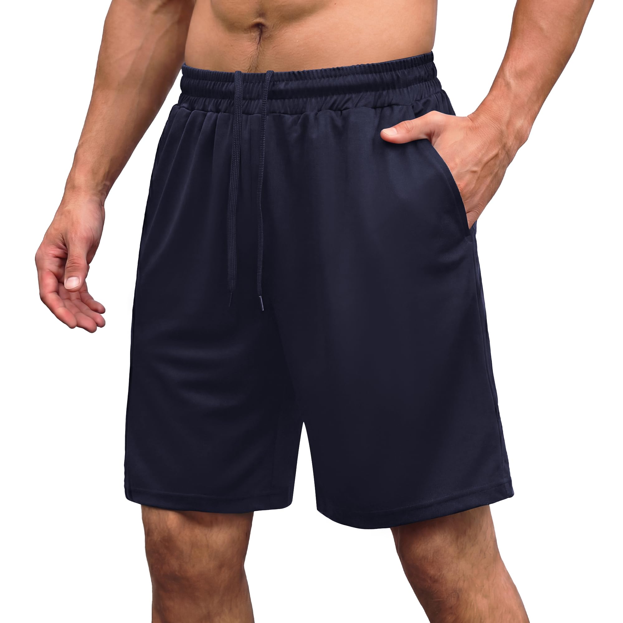 AMIYOYO Sporthose Herren Kurz Sommer Shorts Mit Taschen | Schnelltrocknend Leicht Sport Trainingshose Laufhose Gym Jogginghoselfür Sport, Laufen, Training, Gym, Joggen, Alltag