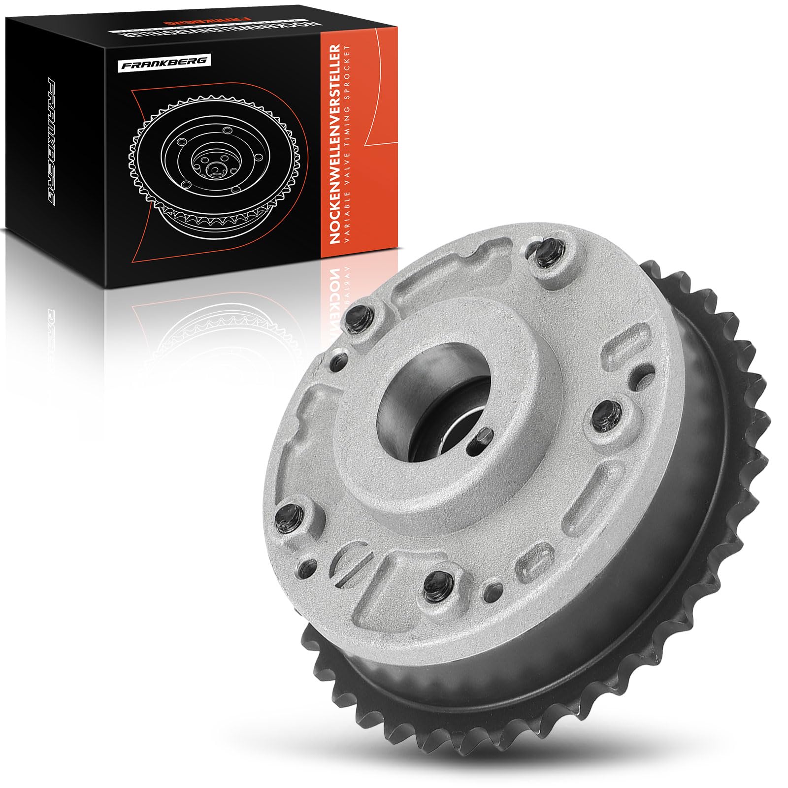 Frankberg Nockenwellenversteller Auslassseite1.8L 2.0L Kompatibel mit 1er E81 120i 1er E87 118i 120i 3er E46 316i 3er E90 318i 320i 3er Coupe E92 320i Z4 Roadster E85 2.0i Replace# 11361707315