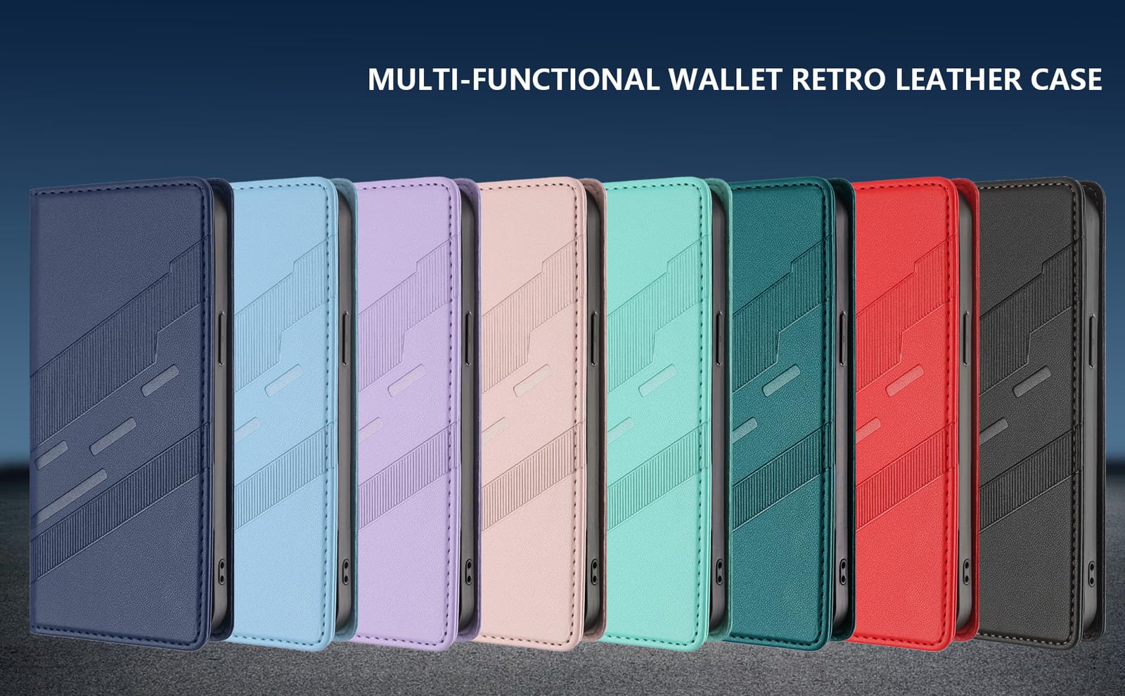 Skórzane etui Folio do ZTE Nubia Z80 Ultra, Premium PU / TPU Skórzany Portfel Etui Odporny na wstrząsy Pokrowiec ze skóry PU, z uchwytem i miejscem na karty. Czarny