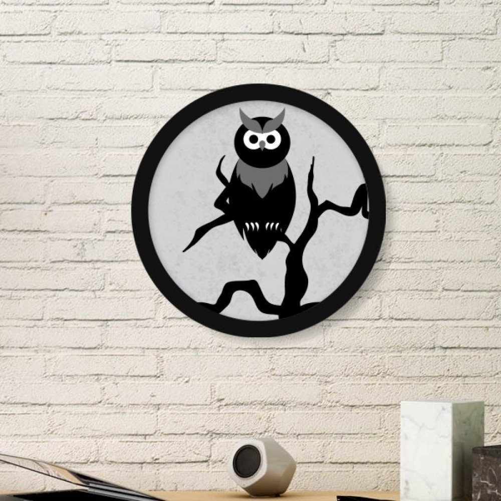 Image Chouette d'Halloween DIYthinker pour une Ambiance de Nuit Chaleureuse