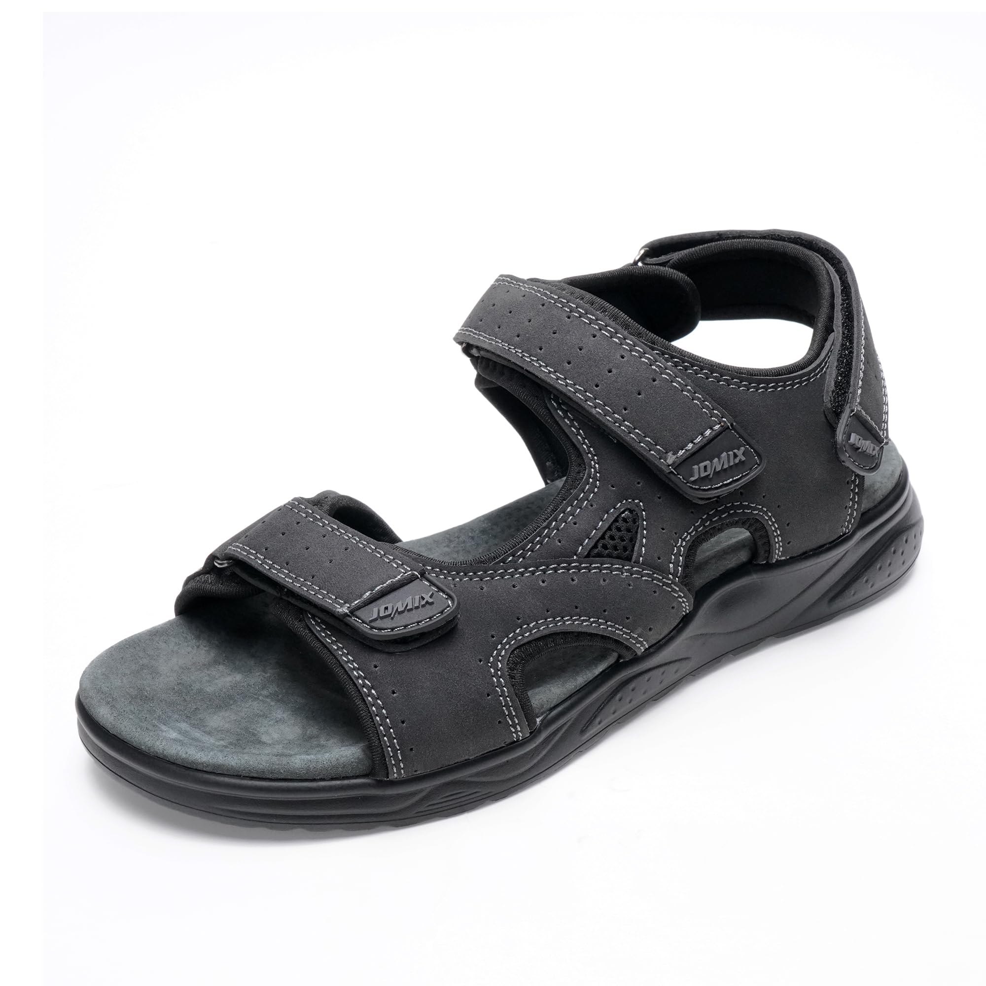 JOMIX Sandali Uomo Sportivi Estivi Comodi con Chiusura a Strappo Regolabile Scarpe da Camminata Casual Leggeri per Mare Spiaggia Vacanze Trekking Urbano Outdoor