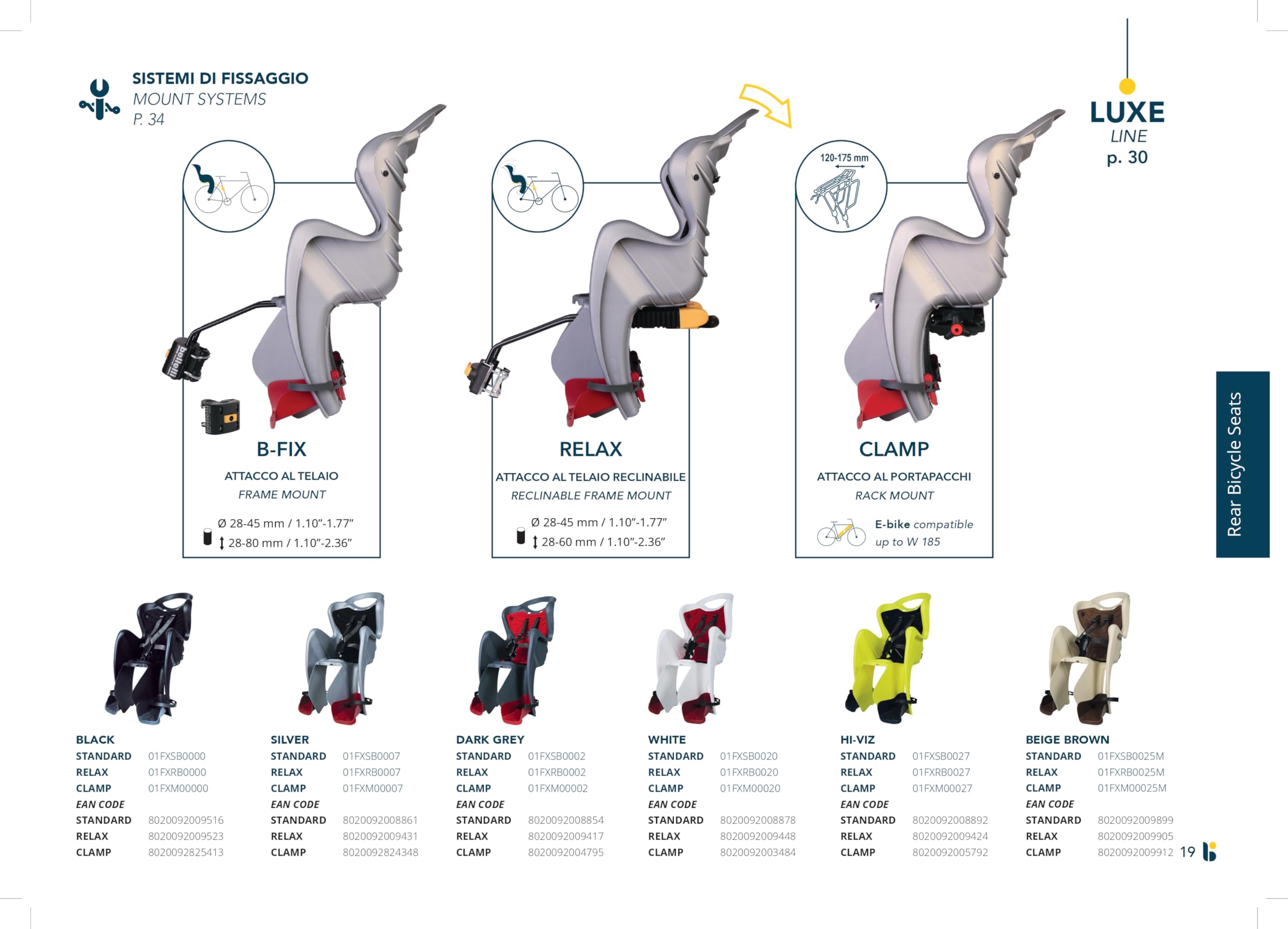 Seggiolino Bici Posteriore Mr Fox - Per Bambini 3-8 Anni, Fino A 22 Kg, Sicuro E Comfortevole