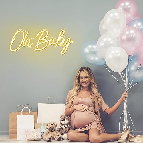 Miniatura 9 de Kavaas Letrero de neón para decoración de pared, 16.5 x 6.9 pulgadas, letrero de neón para cumpleaños, boda, despedida de soltera, decoración de