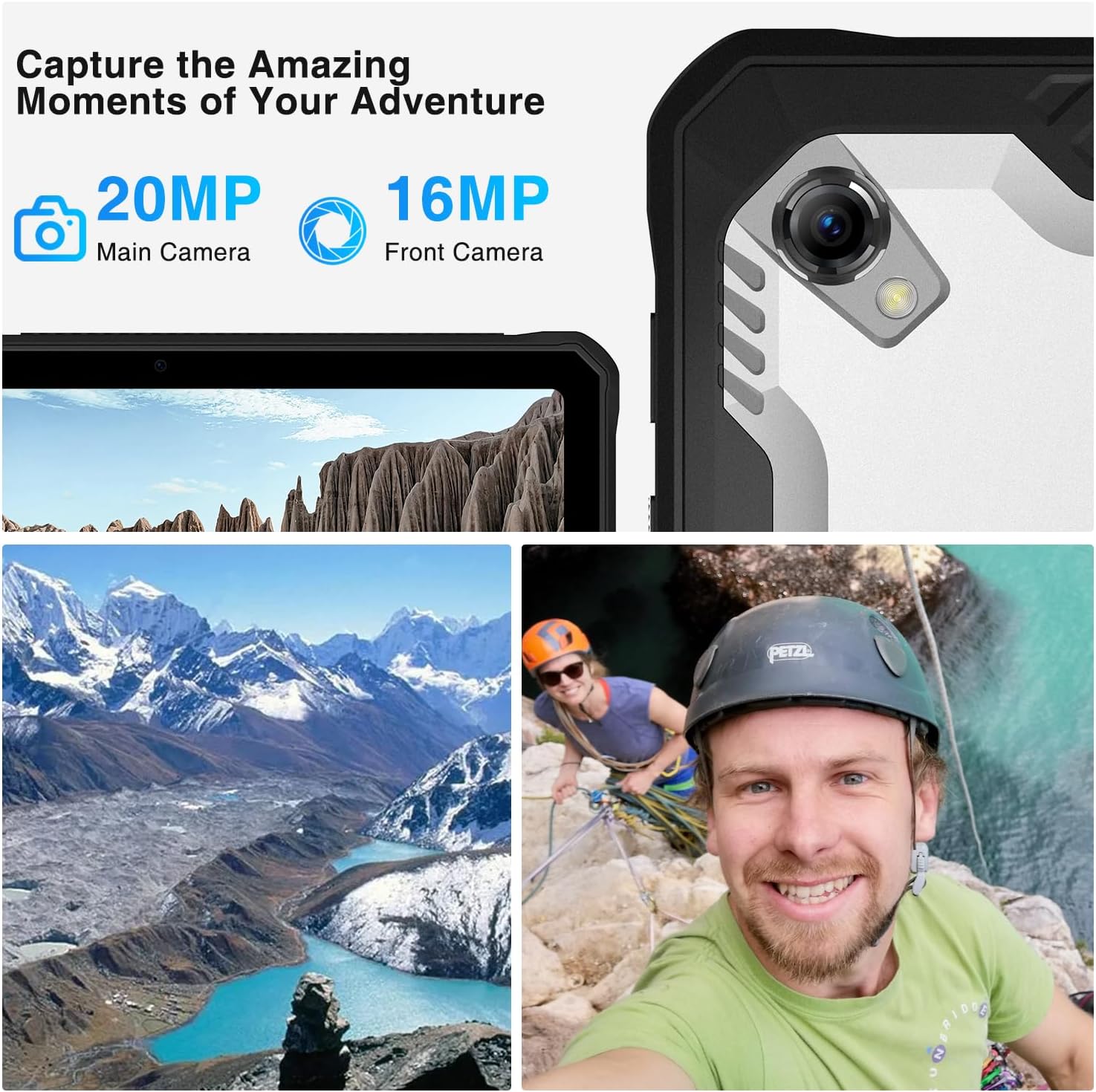 DOOGEE R10 Tablet Rugged 2K, 15GB RAM+128GB ROM(TF 2TB), 10,36 Pollici Tablet Android 13, 10800mAh Rugged Tablet, 5G WiFi 6, 16MP+20MP, Tablet PC Dual 4G LTE/OTG/BT5.2/GPS/Galileo/IP68/IP69K/Face ID DOOGEE R10 Tablet Rugged 2K, 15GB RAM+128GB ROM(TF 2TB), 10,36 Pollici Tablet Android 13, 10800mAh Rugged Tablet, 5G WiFi 6, 16MP+20MP, Tablet PC Dual 4G LTE/OTG/BT5.2/GPS/Galileo/IP68/IP69K/Face ID