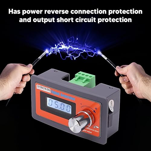 Miniatura 5 de Generador de señal de voltaje ABS DC 0-10V, simulador de señal de voltaje ajustable de alta precisión, simulador de voltaje de múltiples