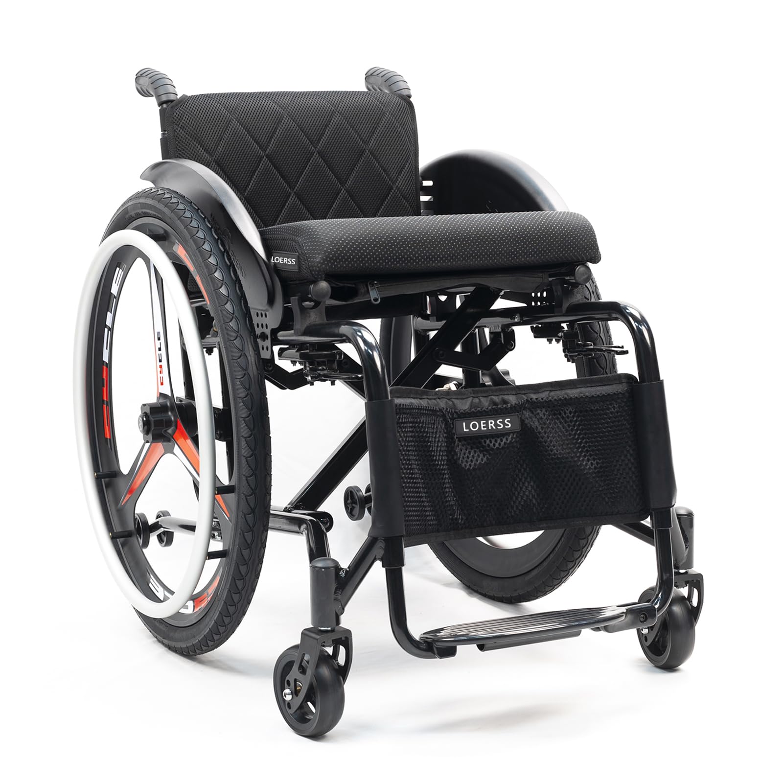 Silla De Ruedas Deportiva Ultraligera Plegable Todo Terreno,silla De Ruedas Deportiva Liviana,silla De Ruedas De Transporte Plegable,silla De Ruedas De Aluminio,ruedas Antivuelco,frenos De Mano(Size:1