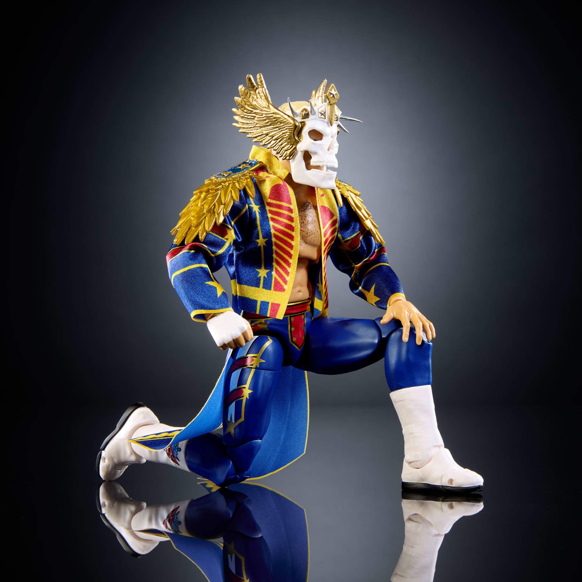 Mattel WWE Ultimate Edition SummerSlam „The American Nightmare” Cody Rhodes Zestaw, figurka i akcesoria, wymienne głowy i dłonie, zabawka dla dzieci 8+, fanów i kolekcjonerów, JKD33