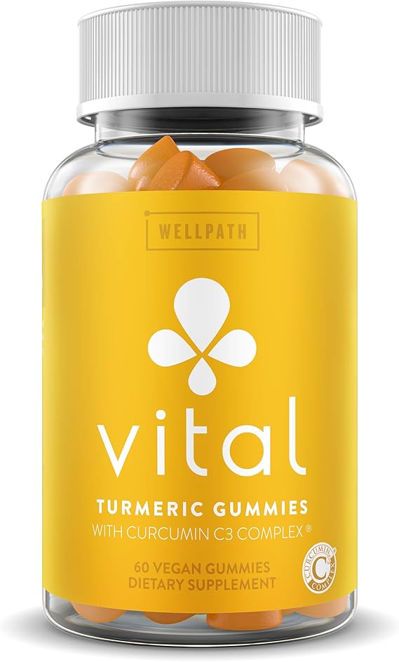 Vital Turmeric Gummies with Curcumin C3 Complex First