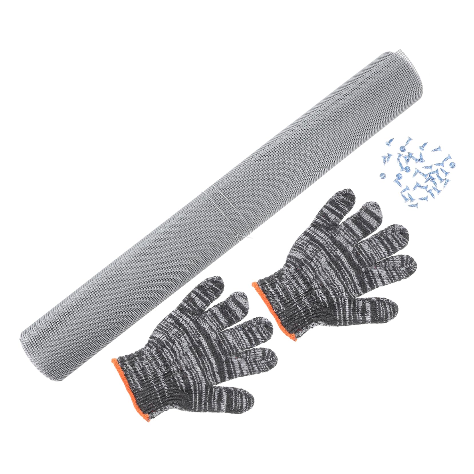 LIFKOME DIY Garden Fence Pet Shelter 0.5x1m Stainless Steel Mesh Vent Wire Sheet