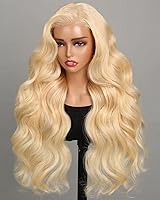 Vista 16 de Peluca de cabello humano rubio 613 con encaje frontal, peluca de cabello humano de 13 x 4 con encaje frontal, peluca Bob prearrancada con cabello