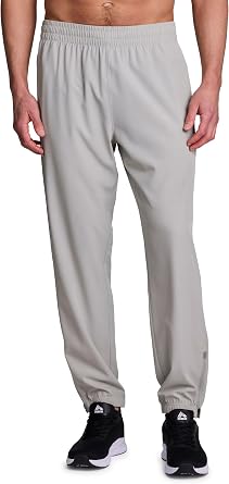 RBX Active Joggers for Men, X-Dri Quick Drying Stretch Woven Jogger Pants with Pockets for Hiking, Workouts