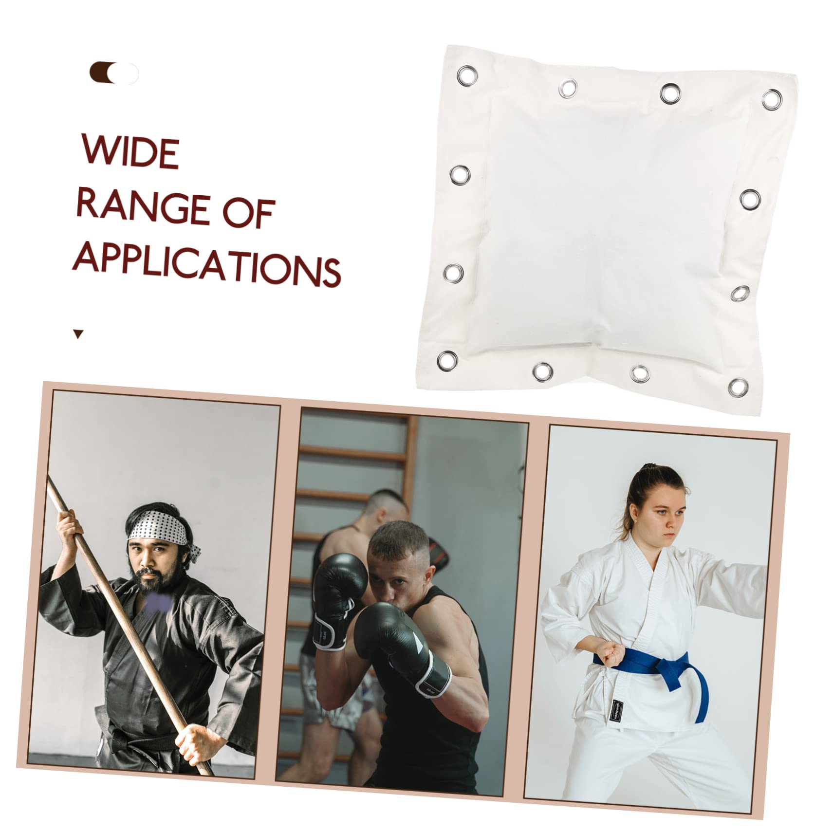 BESPORTBLE 3sets Cuscinetti Per Boxe Da Montare Parete Pad Di Allenamento Resistente e Pratico Per Calci e Colpi Design Spesso Con Materiale Padded e Rivestimento Pu Compatibile Con Pareti