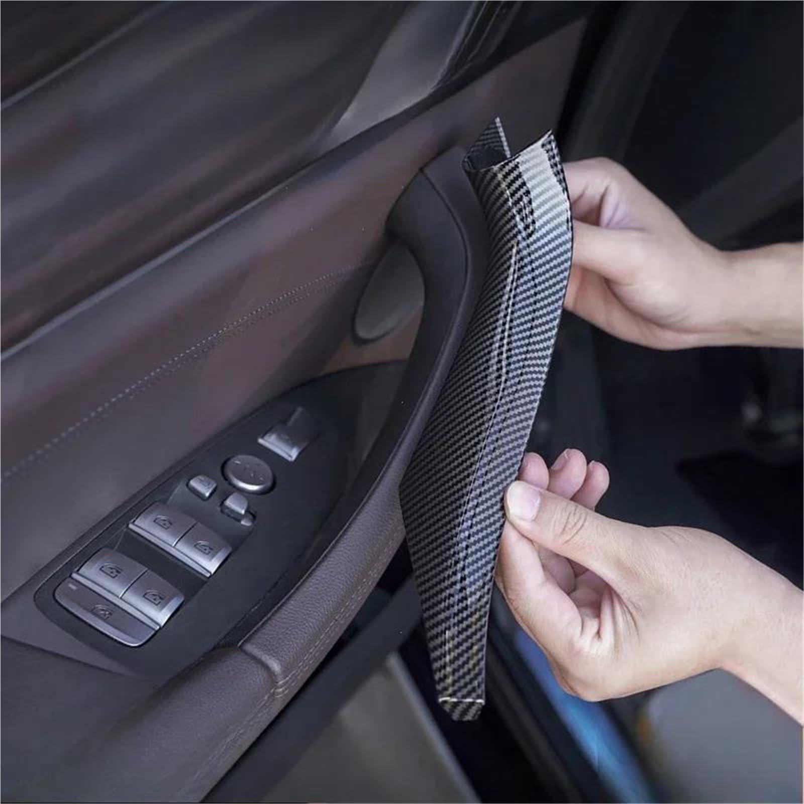 Innen Tür Pull Griff Abdeckung Dekor Für BMW 5 Series G30 G31